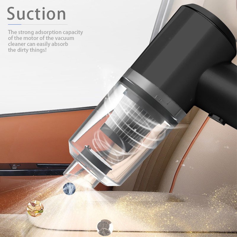 Wireless Car Vacuum Cleaner Portable Handheld High-power Vacuum Cleaner For Car Home Office Keyboard Cleaning - Image 10