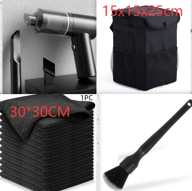 Wireless Car Vacuum Cleaner Portable Handheld High-power Vacuum Cleaner For Car Home Office Keyboard Cleaning - Image 8