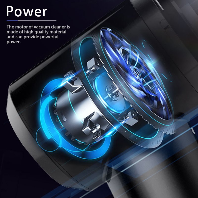 Wireless Car Vacuum Cleaner Portable Handheld High-power Vacuum Cleaner For Car Home Office Keyboard Cleaning - Image 4